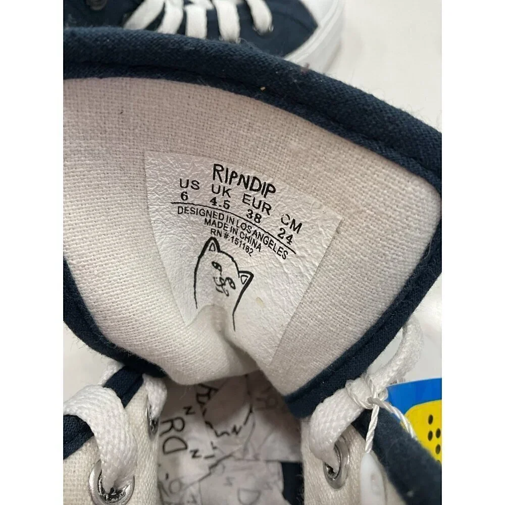 NWT RIPNDIP High Top Sneakers Cat Wave Size Women’s 6